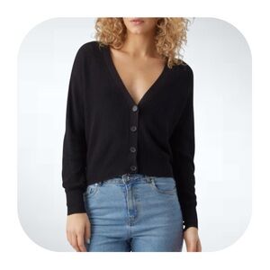 NWT Vero Moda 2X black cardigan